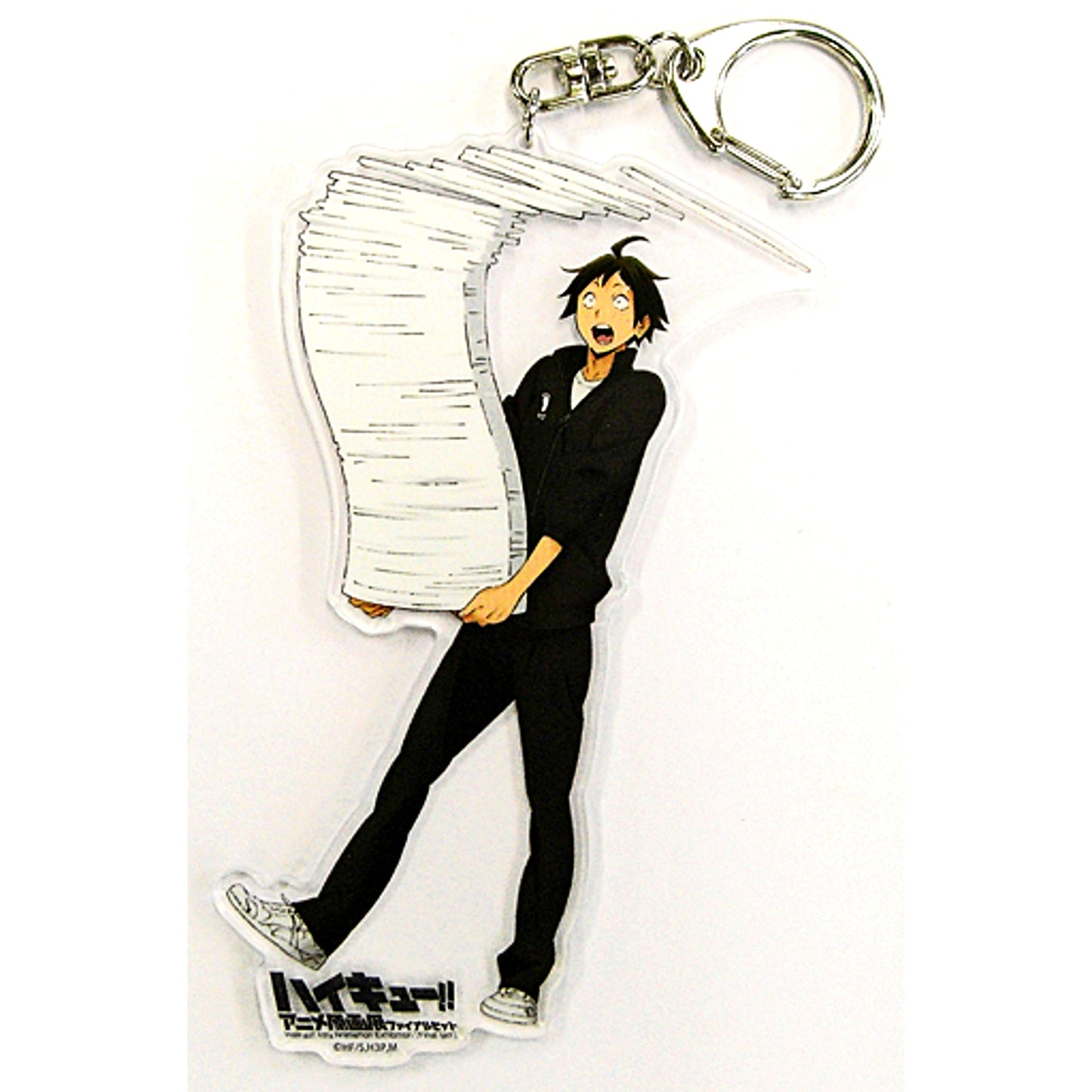 Tadashi Yamaguchi Haikyu!! Acrylic Keychain 4. Anime Genga Exhibition Final Set [USED]