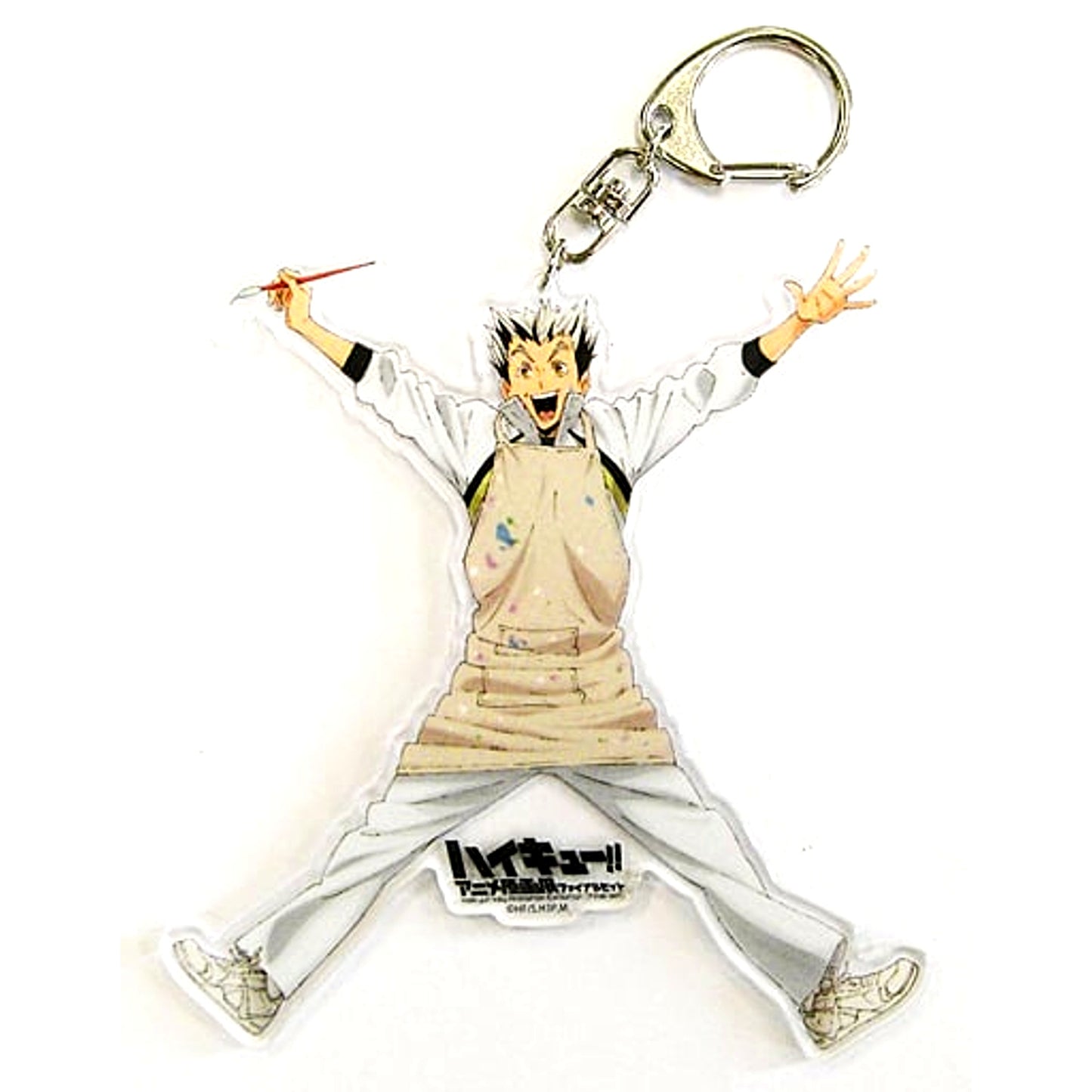 Kotaro Bokuto Haikyu!! 9. Acrylic Keychain Anime Original Art Exhibition Final Set [USED]