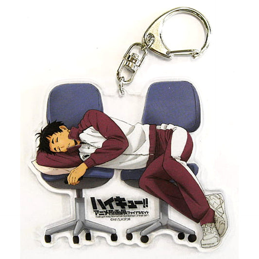Haikyu!! Tsutomu Goshiki Acrylic Keychain Animation Key Frame Exhibition Final Set Limited Keychains [USED]