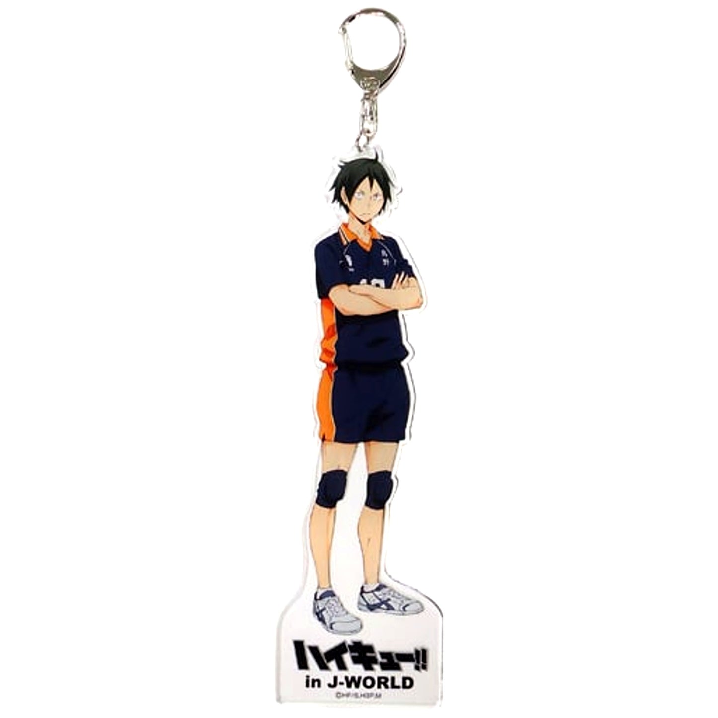 Tadashi Yamaguchi Haikyu!! Karasuno VS Shiratorizawa Acrylic Keychain Representative Match J-WORLD [USED]