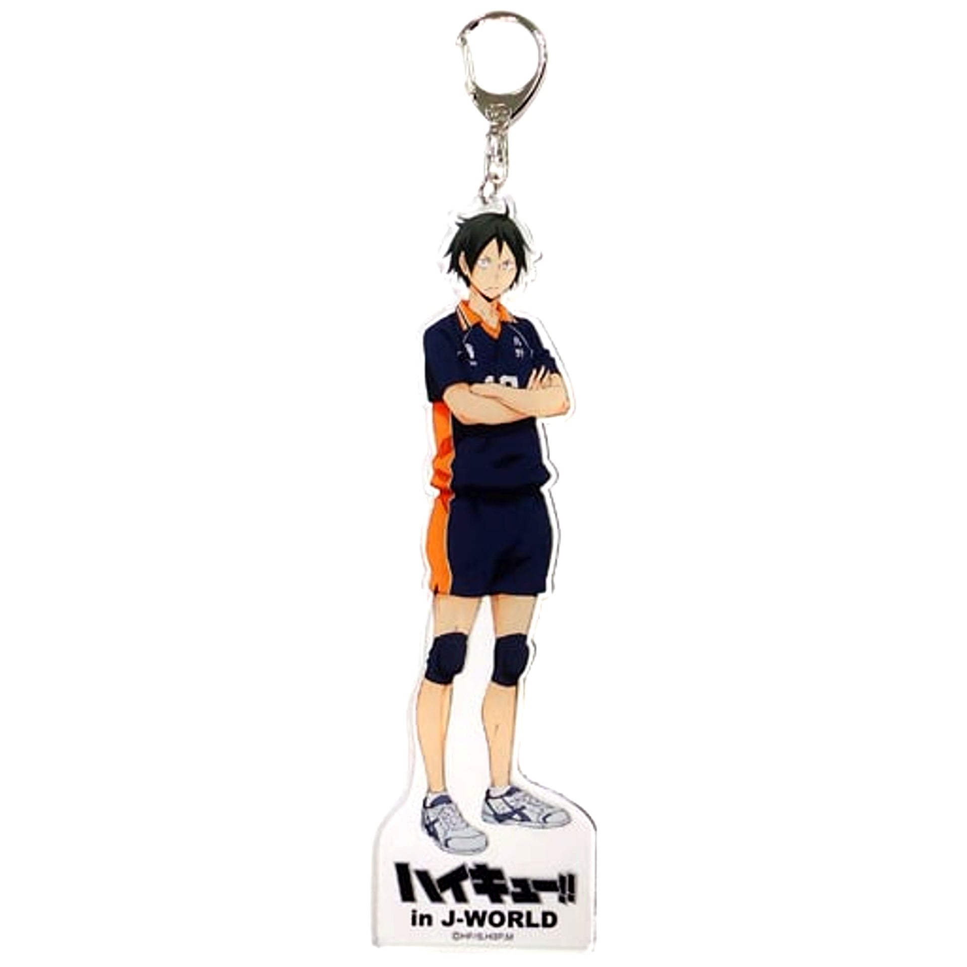 Tadashi Yamaguchi Haikyu!! Karasuno VS Shiratorizawa Acrylic Keychain Representative Match J-WORLD [USED]