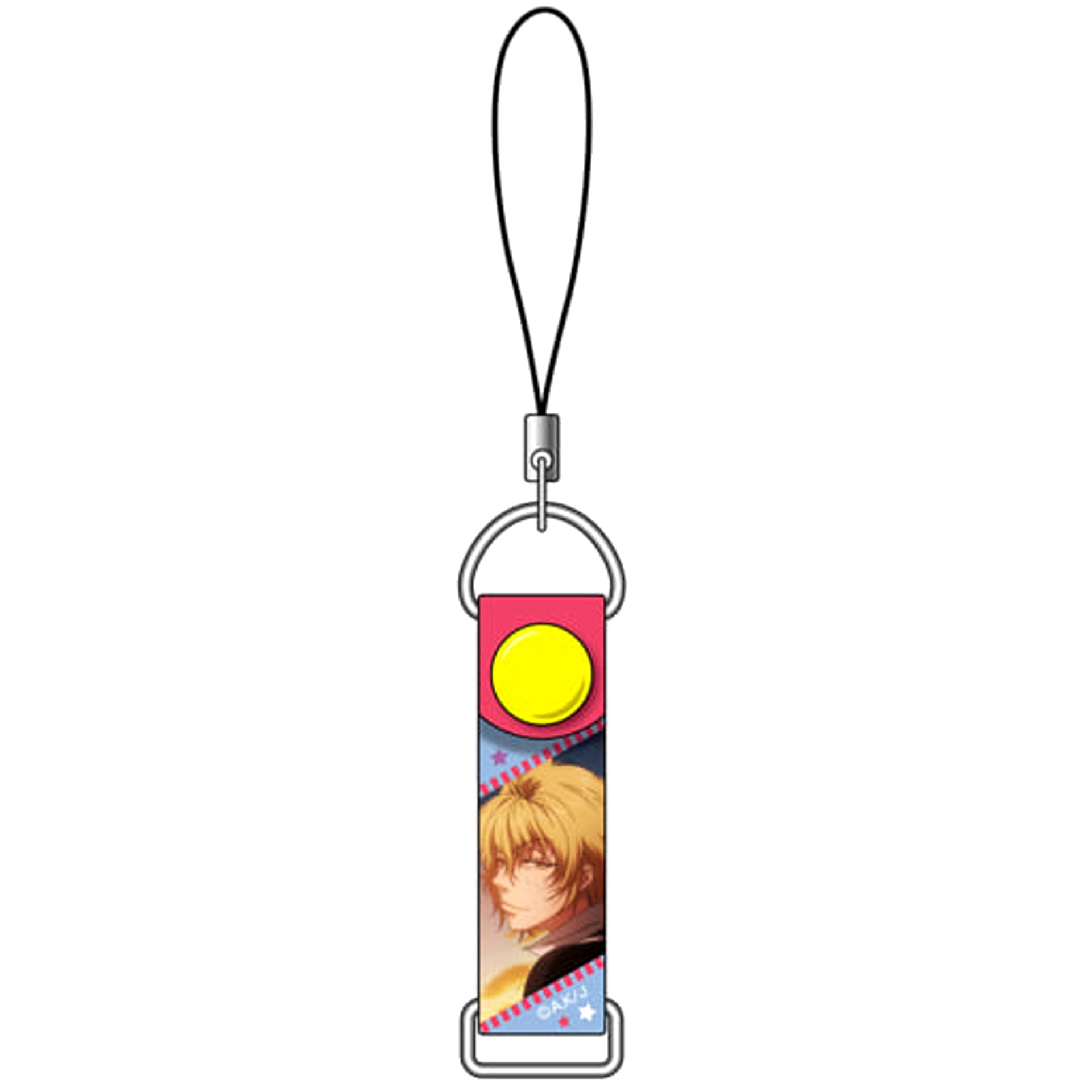 All Out!! Etsugo Oharano Connecting Strap Keychains [USED]