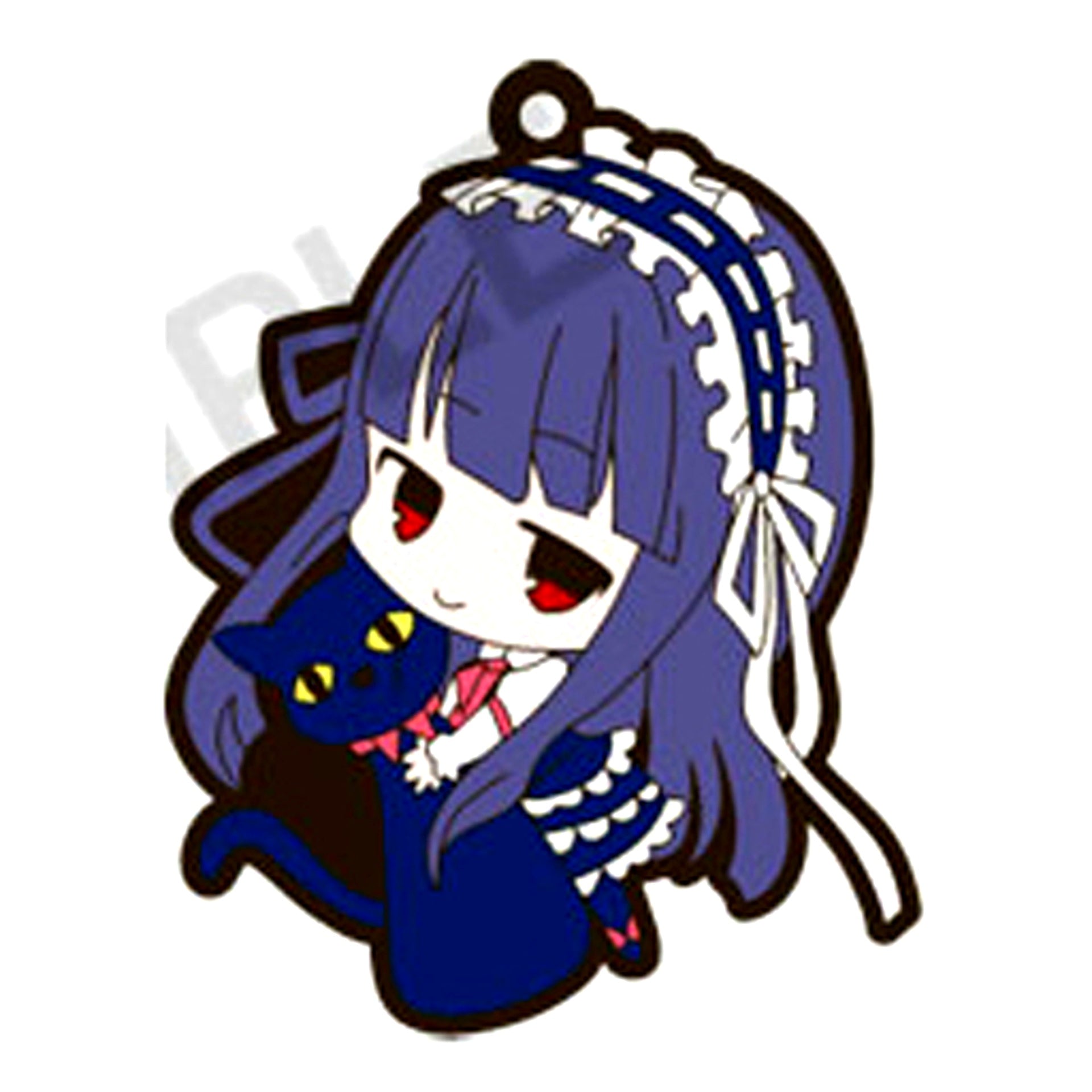 Yukimi Sajo The Idolmaster Cinderella Girls Pita Colle Rubber Strap Ver.Cool [USED]