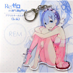 Re:ZERO -Starting Life in Another World- Rem Acrylic Keychain Re: Rem's Birthday Life Starting From Zero 2017 in Akihabara Gamers Main Store Limited Keychains [USED]