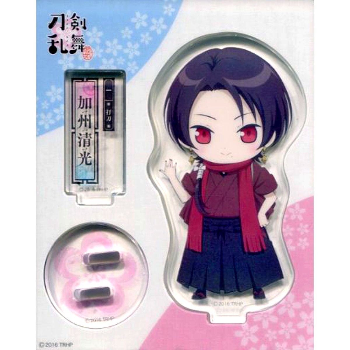 Kashuu Kiyomitsu Touken Ranbu: Hanamaru Chibi Illustration Acrylic Stand Only from Touken Ranbu: Hanamaru Blu-ray/DVD TOHO animation STORE Limited Edition Part 1 [USED]