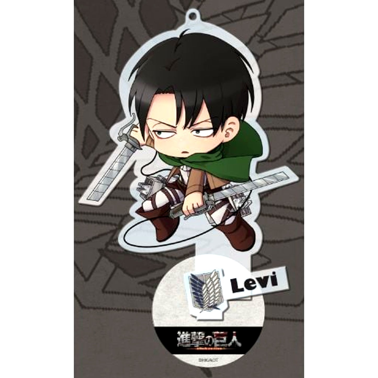 Levi Puchitta Attack on Titan Acrylic Diorama [USED]