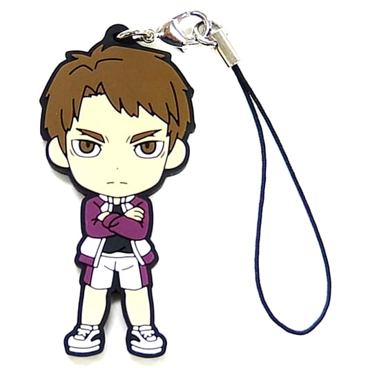 Wakatoshi Ushijima Haikyu!! Ichiban Kuji Kyoteki Gekitostu! Rubber Charm Last One Prize [USED]