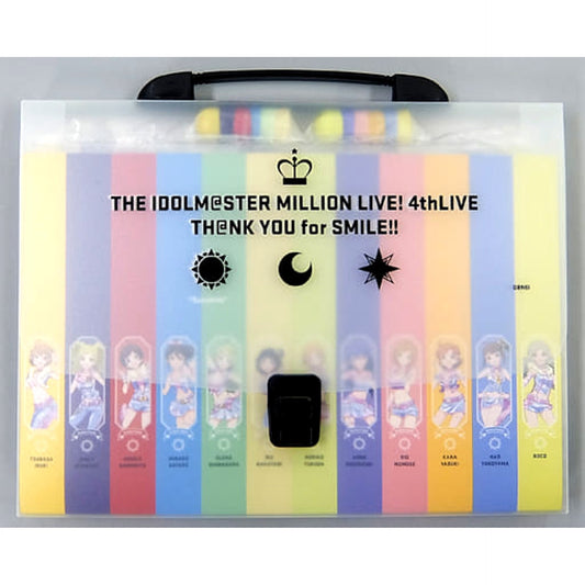 THE IDOLM@STER Million Live! Sunshine 4th Live Ver. 12 Color Set Official Concert Light 4th Live Th@nk You For Smile!! Limited [USED]