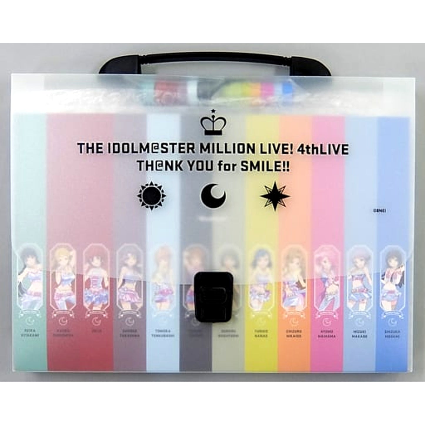 THE IDOLM@STER Million Live! BlueMoon 4th Live Ver. 12 Color Set Official Concert Light 4th Live Th@nk You For Smile!! Limited [USED]
