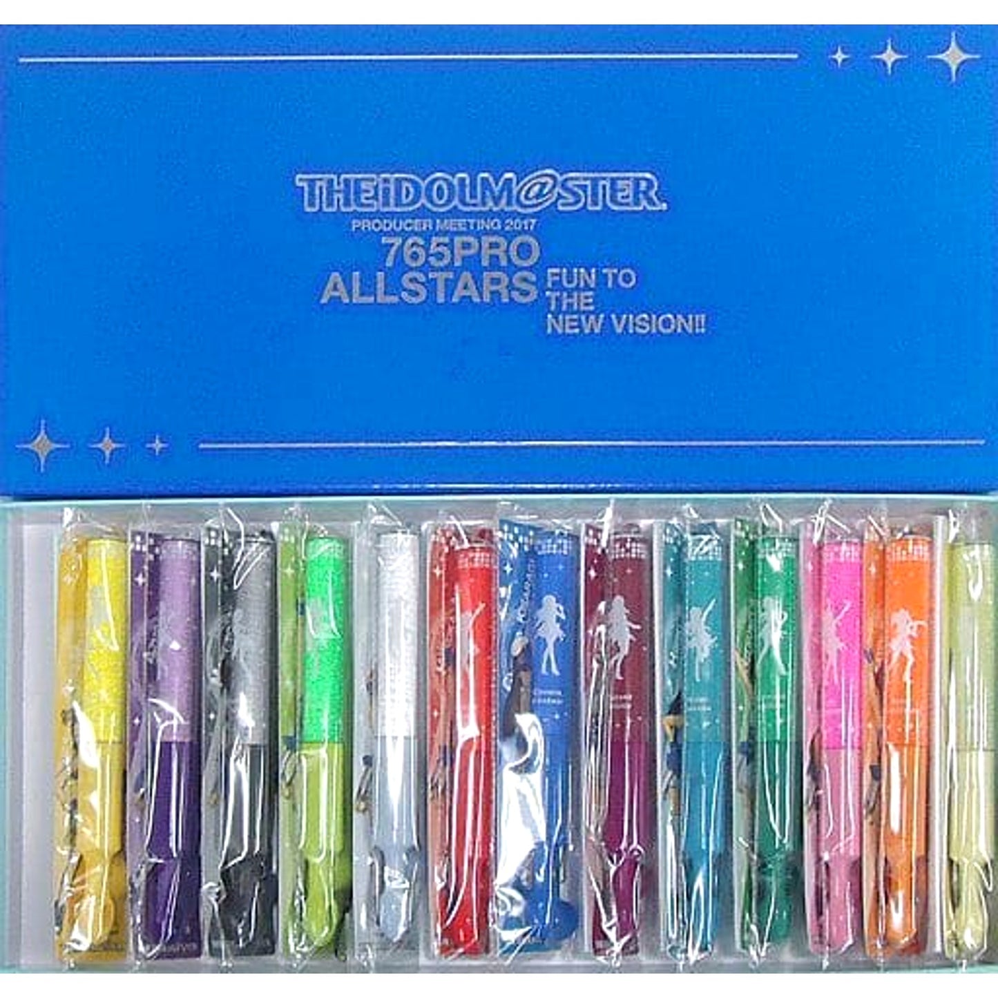 THE IDOLM@STER Producer Meeting 2017 Ver. 13 Color Set Official Concert Light PRODUCER MEETING 2017 765PRO ALLSTARS Fun to the New Vision!! Exclusive [USED]