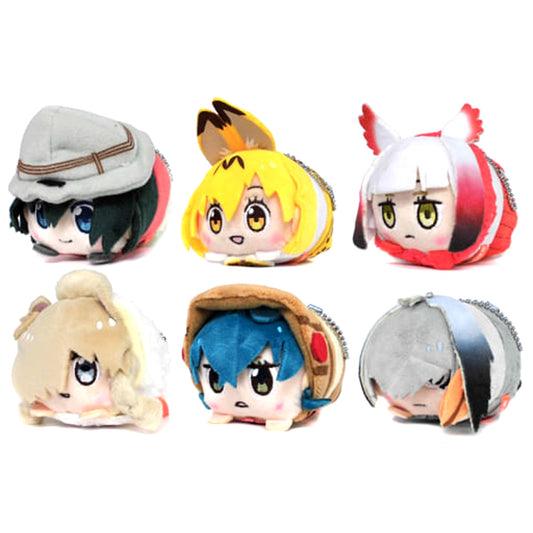Kaban & Others Kemono Friends All 6 Types Set Mochikororin [USED]