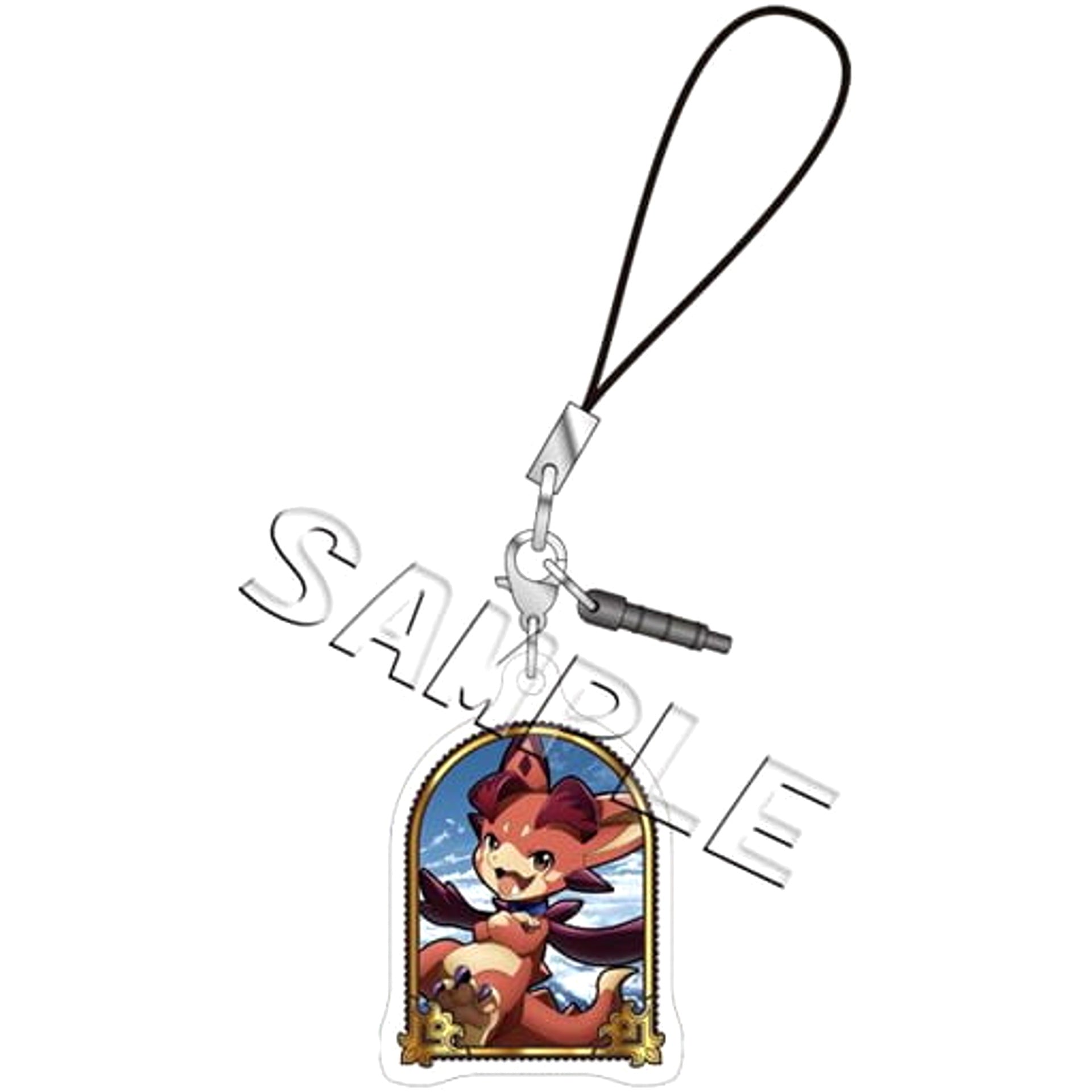 Granblue Fantasy The Animation Vyrn 4-Way Charm Accessory Charm [USED]
