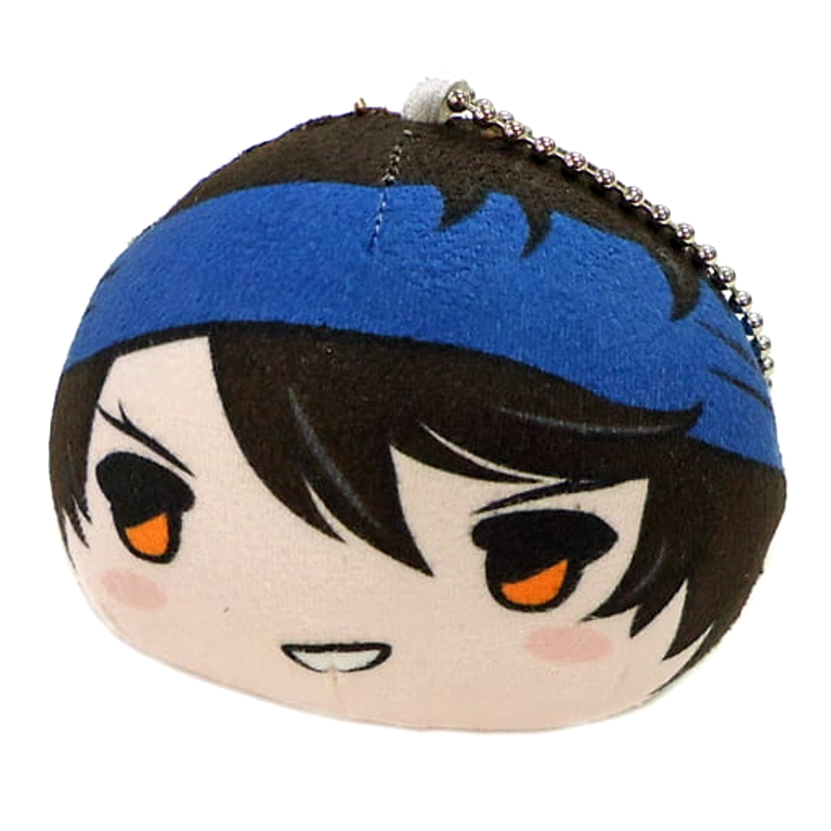 Touken Ranbu: Hanamaru Mutsunokami Yoshiyuki Minnano Kuji Mochi-Puchi Maruko Mascot Ichi Prize E Keychains [USED]