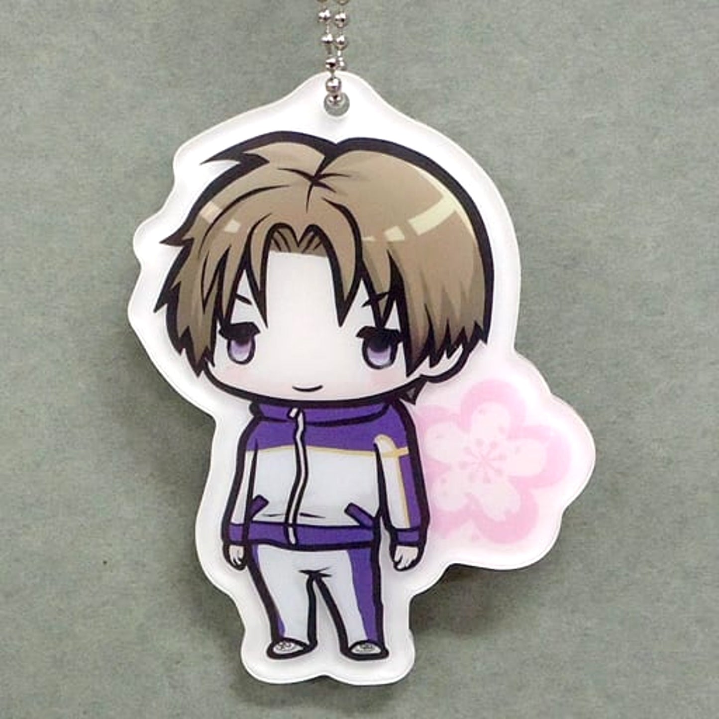 Heshikiri Hasebe Touken Ranbu: Hanamaru Minnano Kuji Mochi Puchi Acrylic Keychain Prize G [USED]