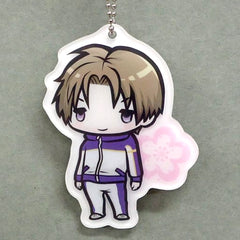 Touken Ranbu: Hanamaru Heshikiri Hasebe Minnano Kuji Mochi Puchi Acrylic Keychain Prize G Keychains [USED]