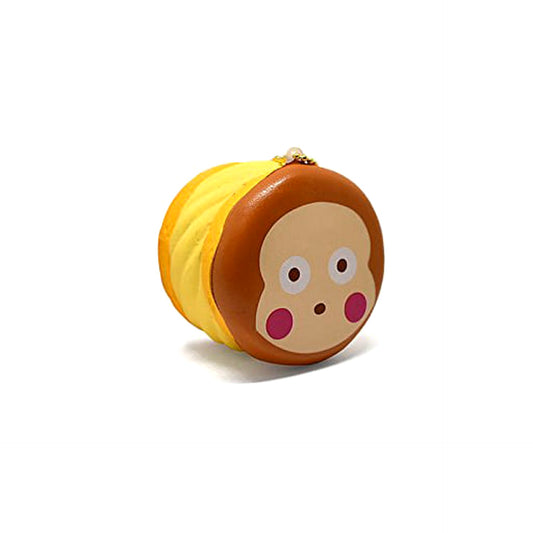 Sanrio Characters Monkichi Petit Cake Puni Puni Mascot Keychains [USED]