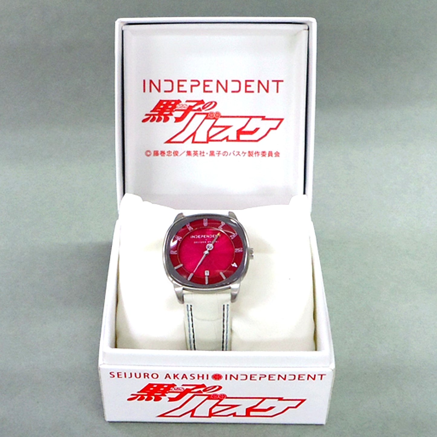 Seijuro Akashi Model Official Collaboration Watch Leather Belt Type INDEPENDENT x Kuroko's Basketball [USED]