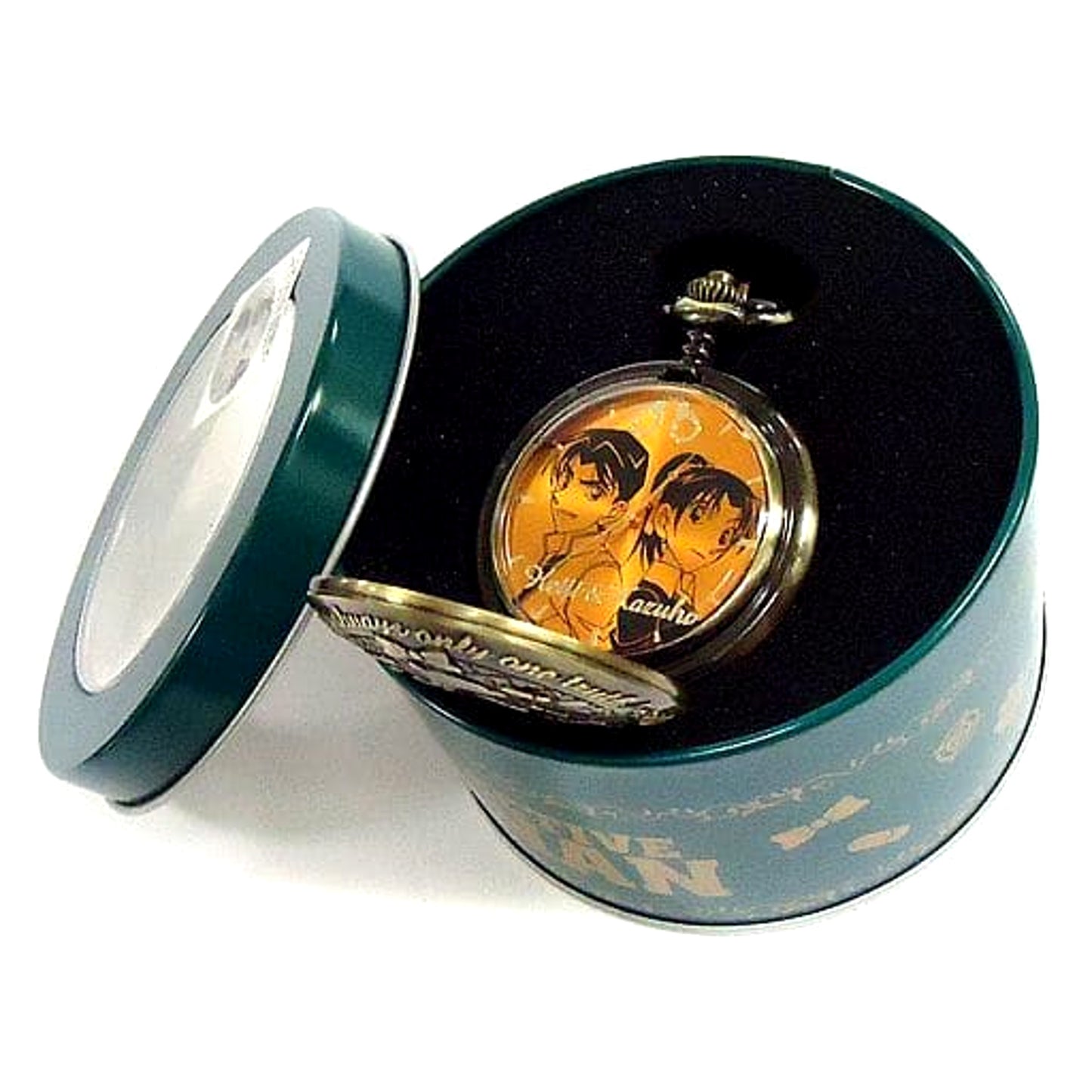 Detective Conan Heiji Hattori and Kazuha Toyama Premium Pocket Watch 2017 [USED]