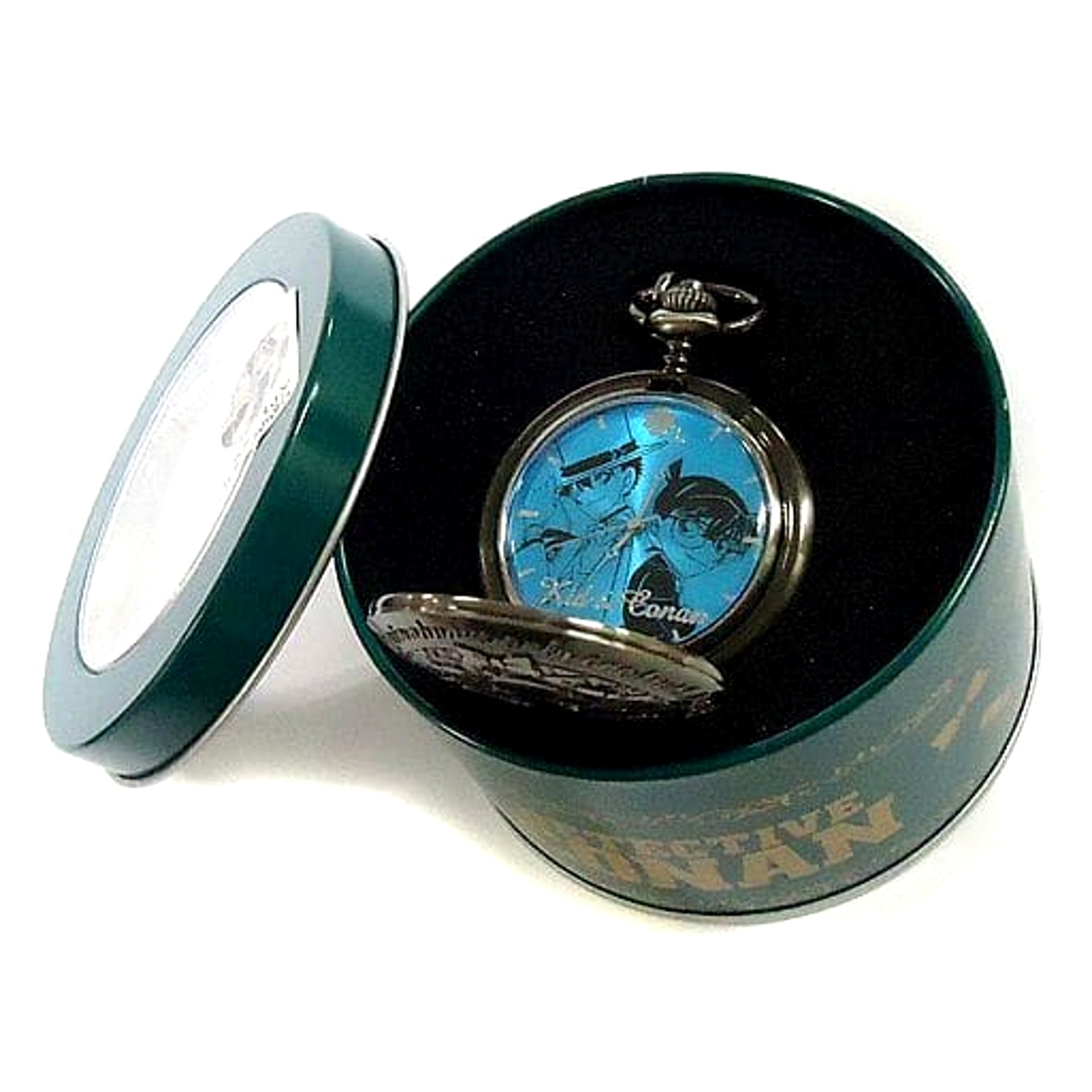 Detective Conan Conan Edogawa and Kaito Kid Premium Pocket Watch 2017 [USED]