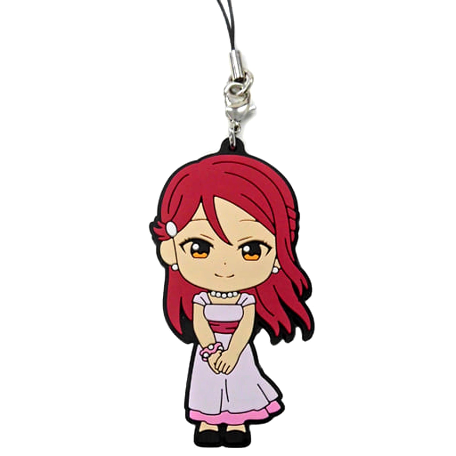 Love Live! Sunshine!! Riko Sakurauchi Ichiban Kuji 2nd Rubber Charm Prize L [USED]