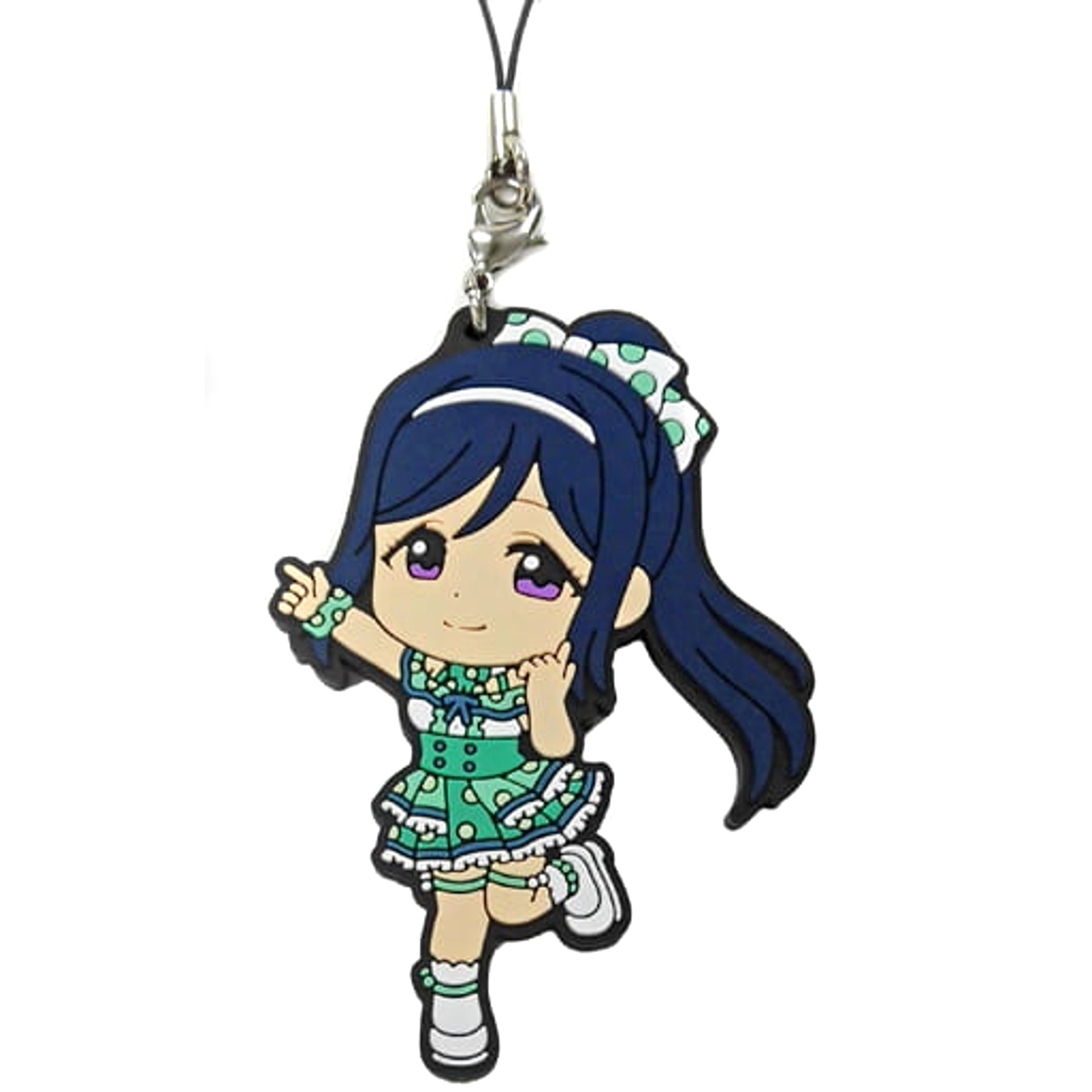 Love Live! Sunshine!! Kanan Matsuura Ichiban Kuji 2nd Rubber Charm Prize L [USED]