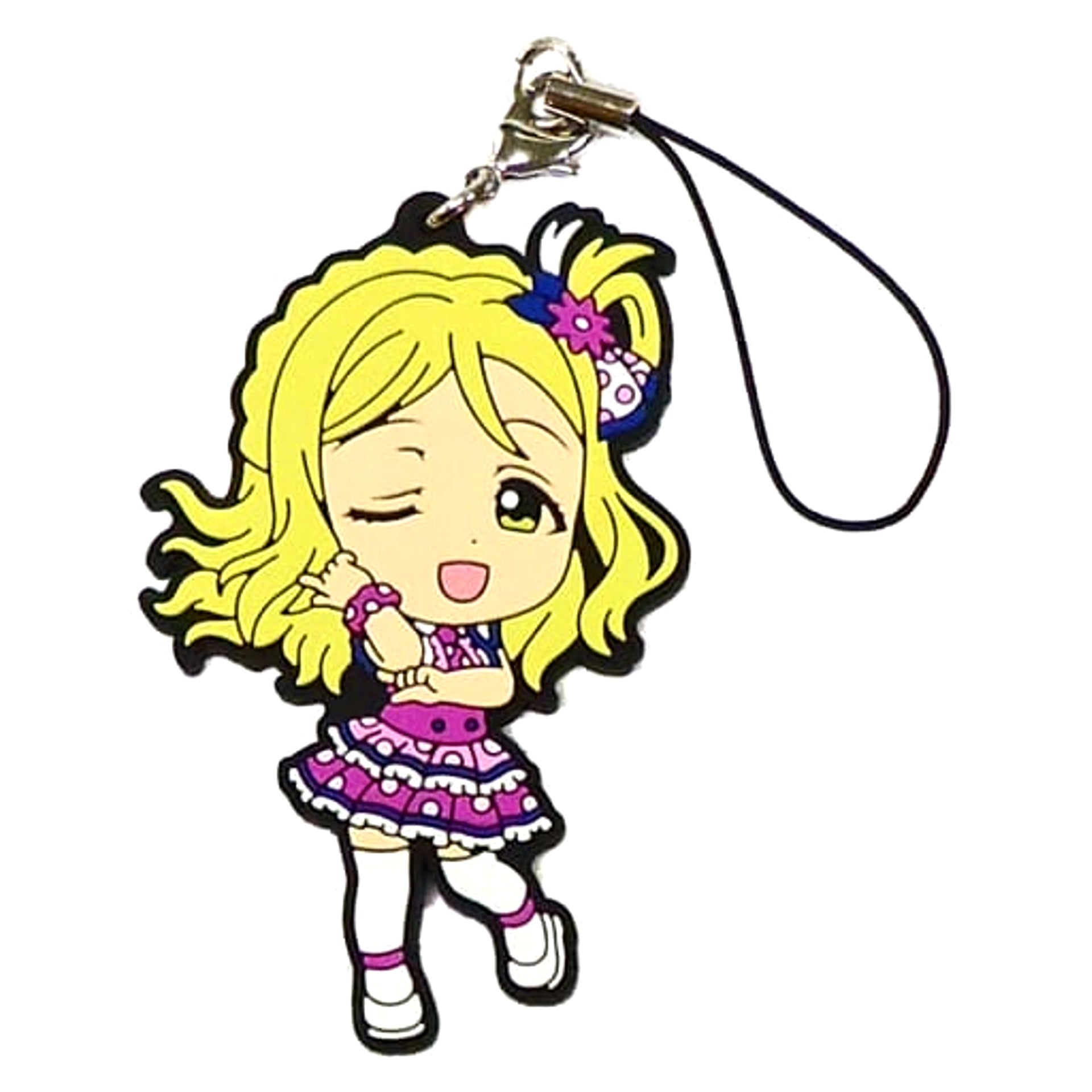 Love Live! Sunshine!! Mari Ohara Ichiban Kuji 2nd Rubber Charm Prize L [USED]