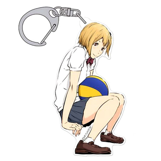 Hitoka Yachi Haikyu!! Karasuno High School VS Shiratorizawa Academy Acrylic Keychain [USED]