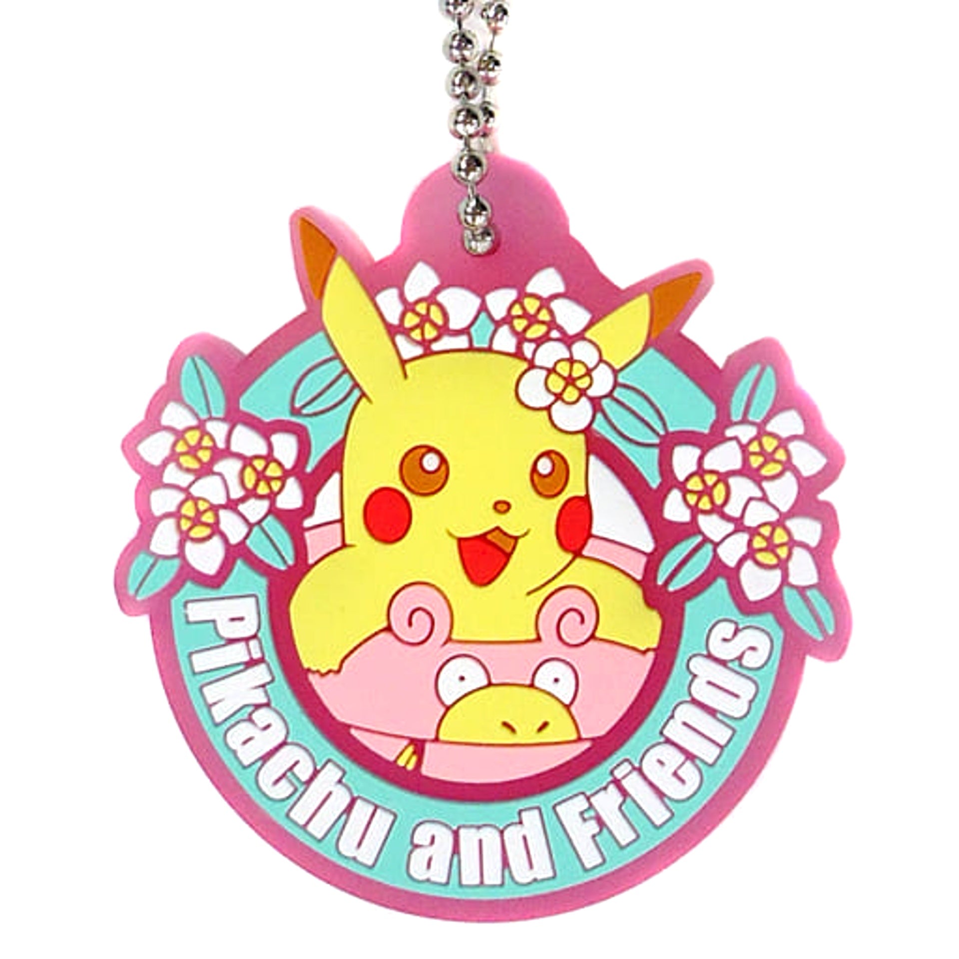 Pokemon Pikachu Ichiban Kuji Pikachu And Friends Happy Beach Time Rubber Collection Prize I Keychains [USED]