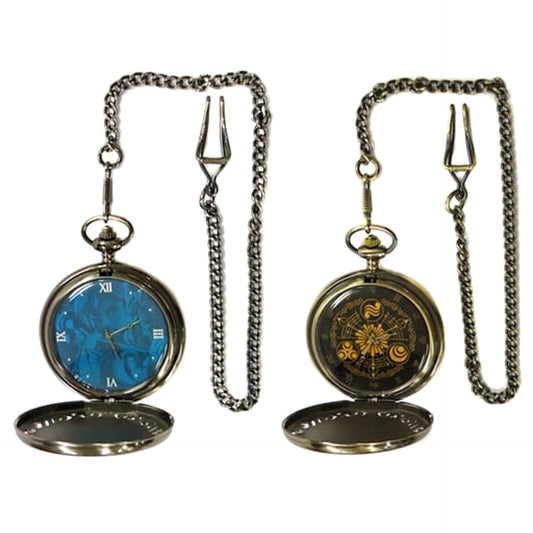 The Legend of Zelda Hyrule Pocket Watch Set of 2 [USED]