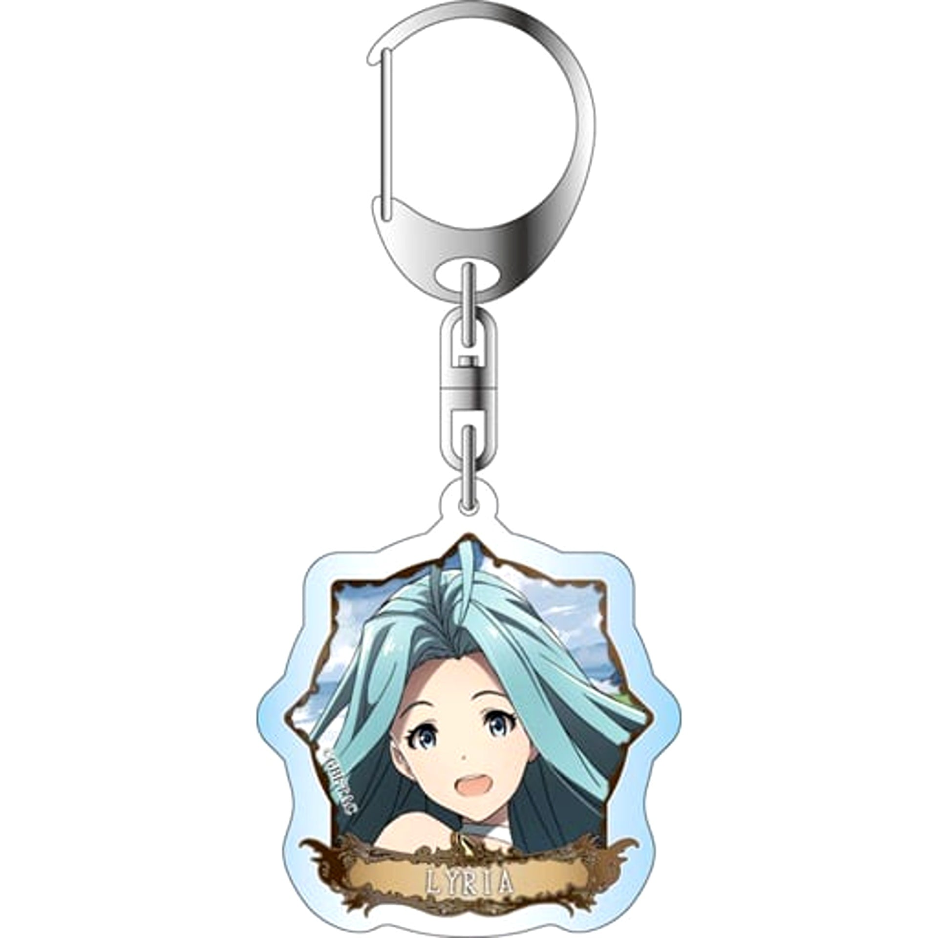 Granblue Fantasy The Animation Lyria Acrylic Keychain Keychains [USED]