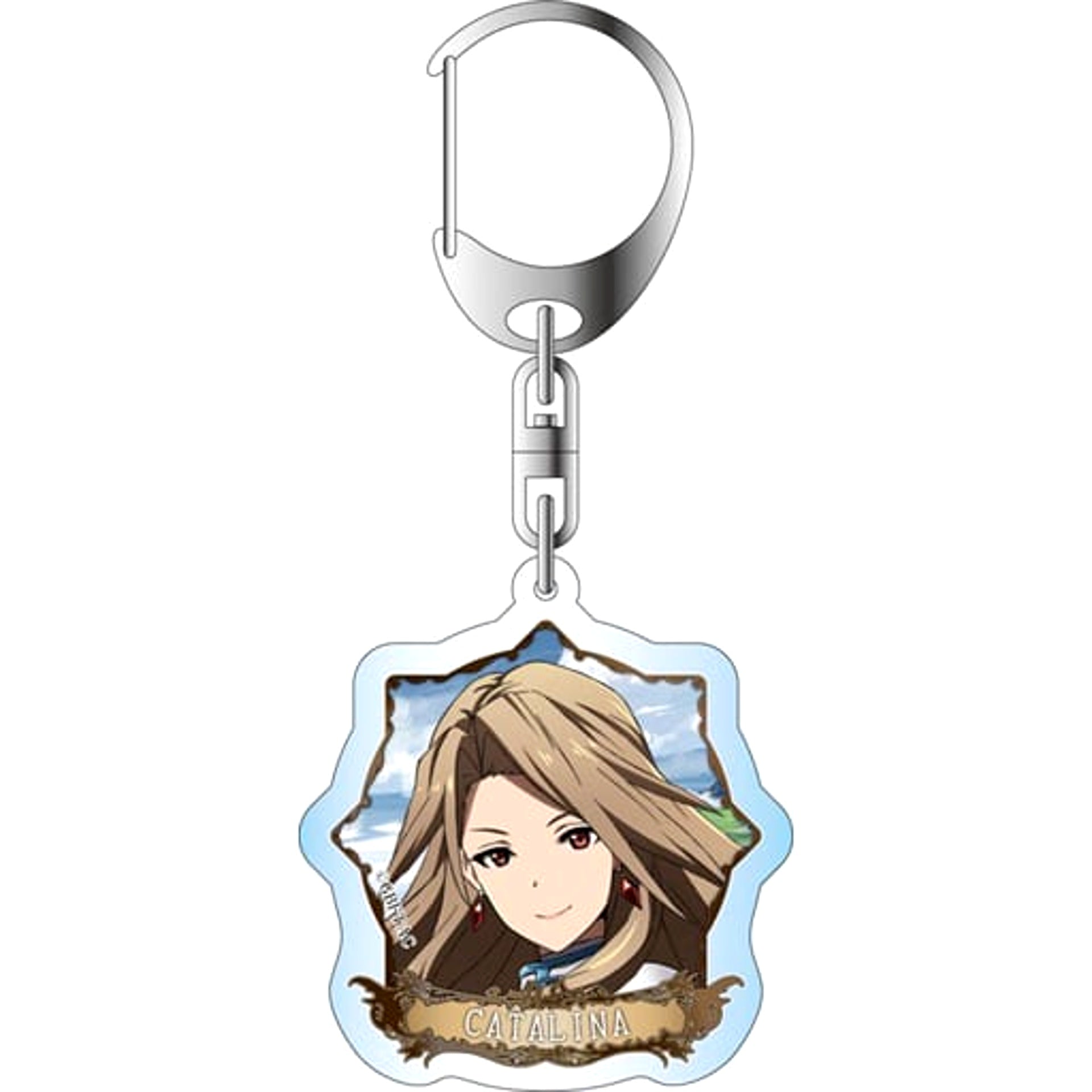 Granblue Fantasy The Animation Katalina Acrylic Keychain Keychains [USED]