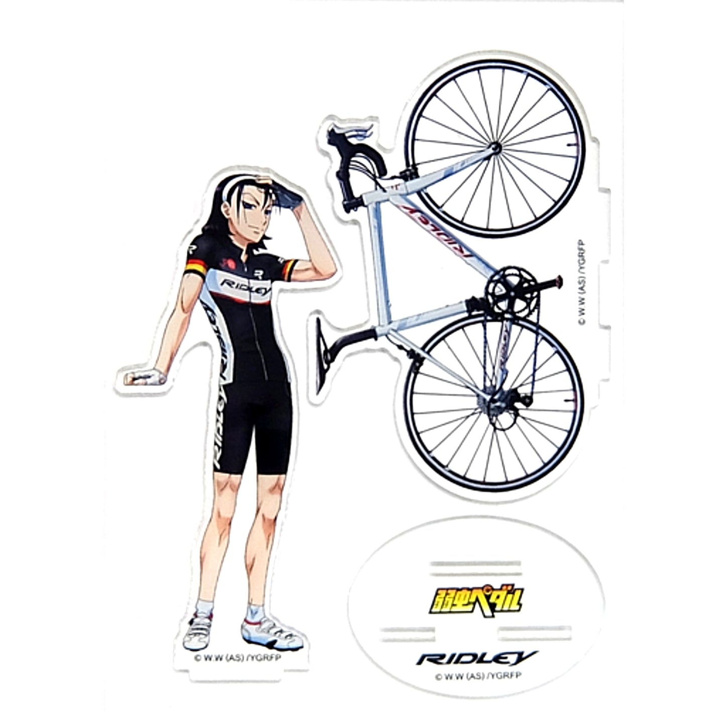 Jinpachi Toudou Acrylic Stand Yowamushi Pedal x Ridley [USED]