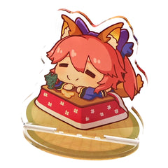 Fate/Grand Order Caster/Tamamo no Mae Ichiban Kuji Online New Year’s Eve & New Year 1st Memory Acrylic Stand Prize E-16 Acrylic Stands [USED]