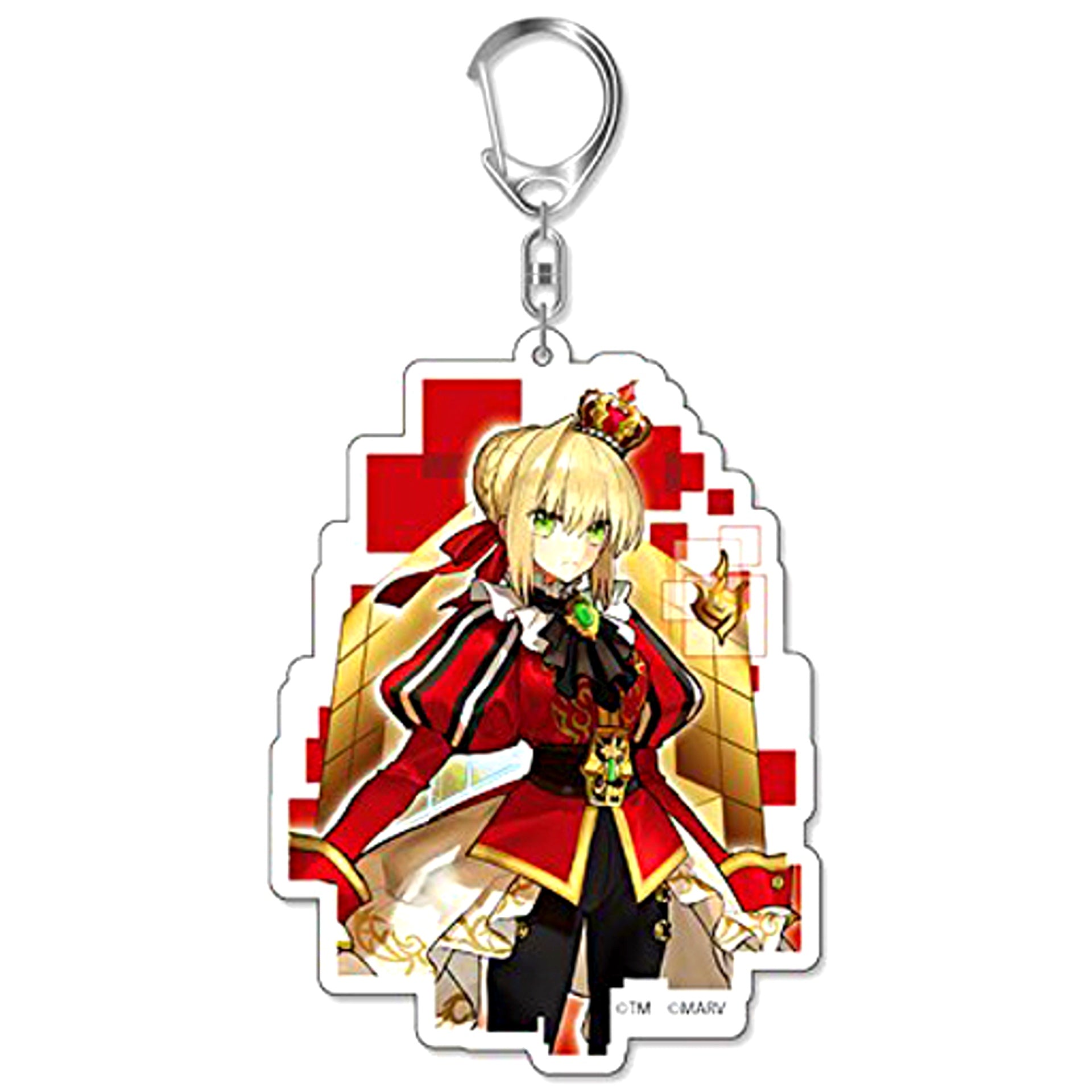 Saber Nero Claudius Fate/EXTELLA Acrylic Keychain Vol.2 [USED]