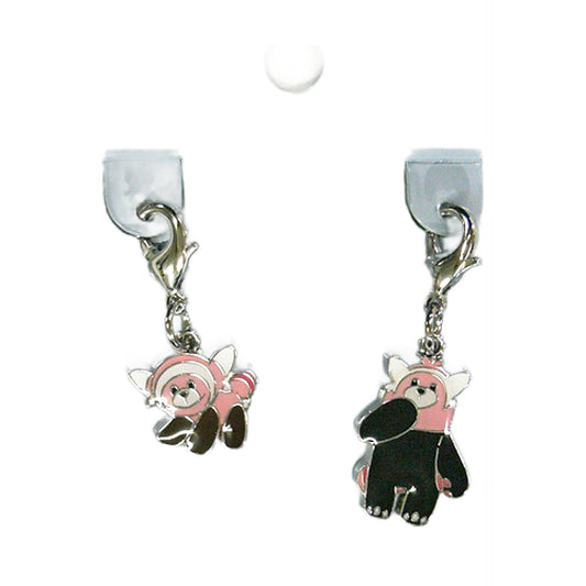 Stufful Bewear Pokemon National Pokedex Metal Charm Pokemon Center Limited Set of 2 Charm [USED]
