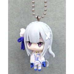 Re:ZERO -Starting Life in Another World- Emilia Collection Figure Keychains [USED]