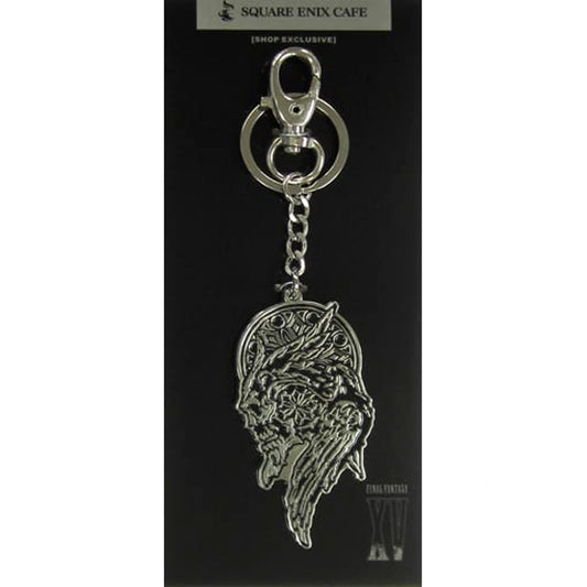 Final Fantasy XV Lucian King's Crest Bag Charm Square Enix Cafe 3rd Edition Limited Charm [USED]