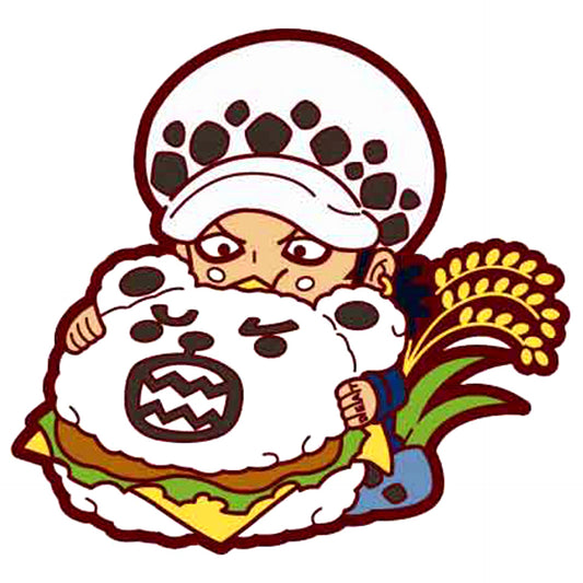 Trafalgar Law One Piece Rubber Mascot Mogumogu Sanji's Kitchen Branch [USED]