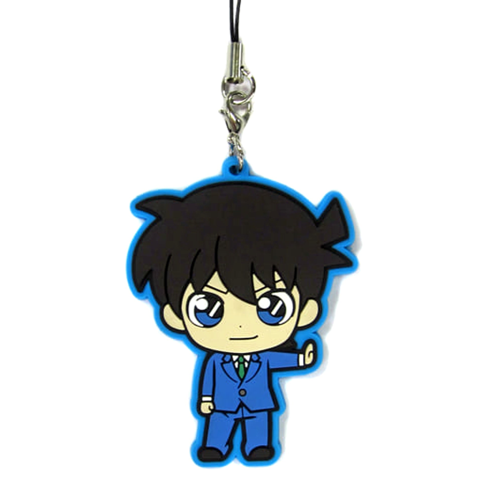 Detective Conan Shinichi Kudo Sega Lucky Kuji Wa Collection Character Rubber Strap Sega & User Select Prize C [USED]