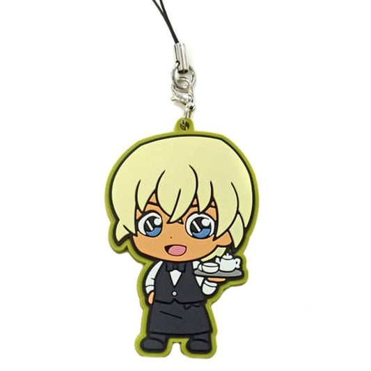Detective Conan Toru Amuro Sega Lucky Kuji Wa Collection Character Rubber Strap Sega & User Select Prize C [USED]