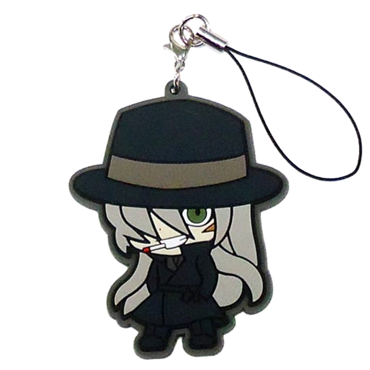 Detective Conan Gin Sega Lucky Kuji Wa Collection Character Rubber Strap Sega & User Select Prize C [USED]