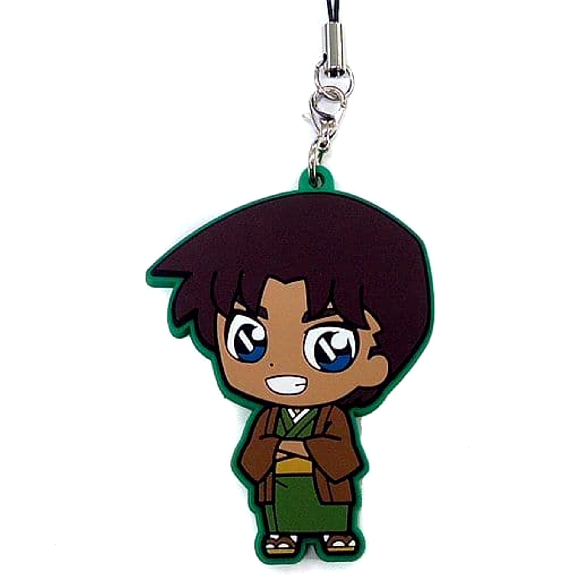Detective Conan Heiji Hattori Sega Lucky Kuji Wa Collection Kimono Rubber Strap Fifth Prize [USED]