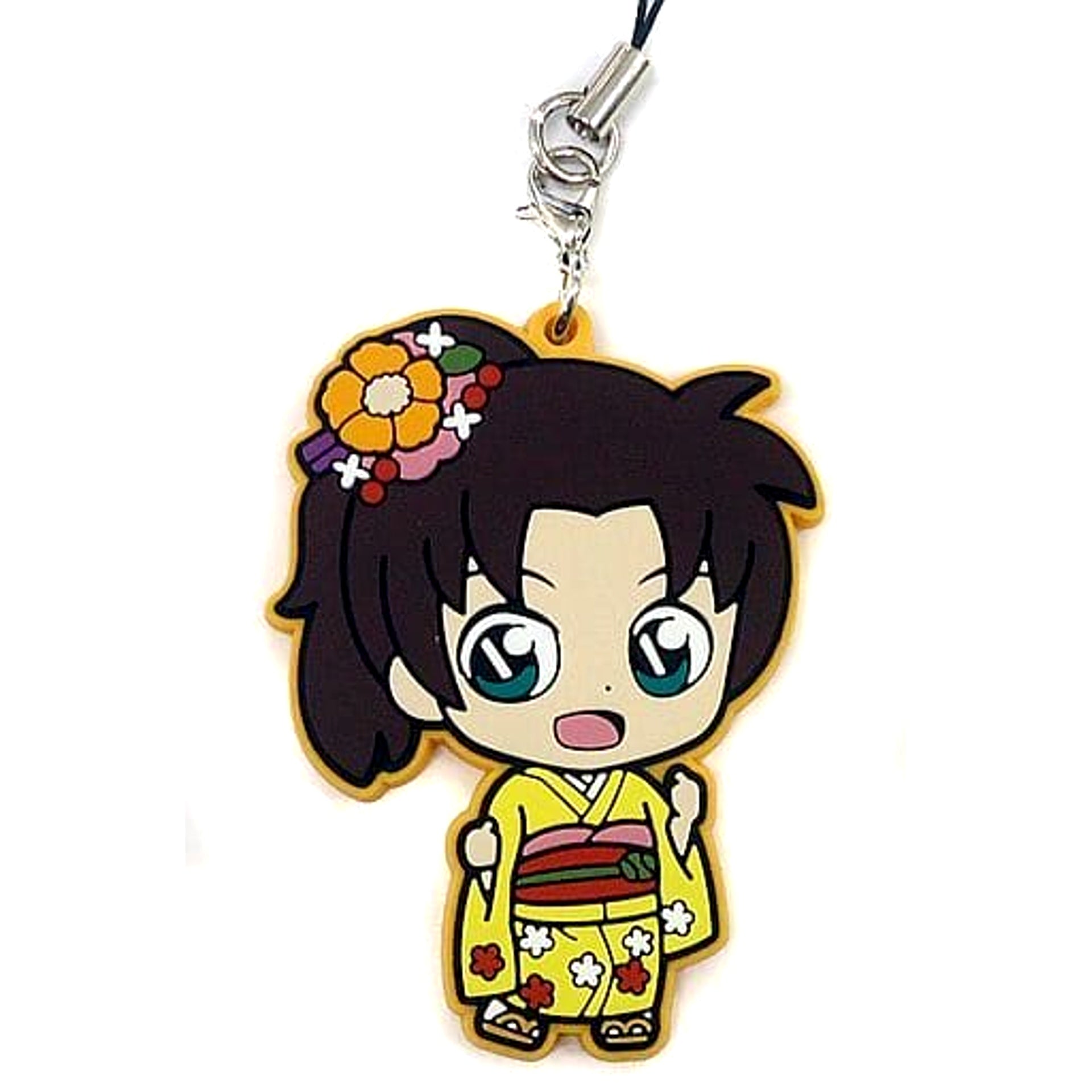 Detective Conan Kazuha Toyama Sega Lucky Kuji Wa Collection Kimono Rubber Strap Fifth Prize [USED]