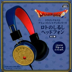 Dragon Quest AM Loto Headphones Type B Blue [USED]