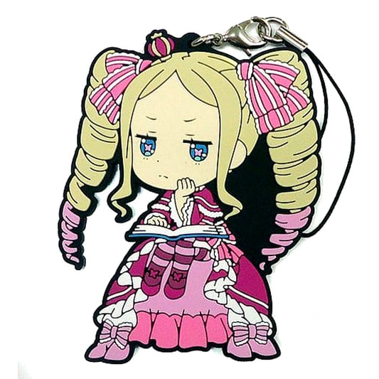 Re:ZERO -Starting Life in Another World- Beatrice Ichiban Kuji Rubber Charm Kyun Chara Illustrations Prize E Keychains [USED]