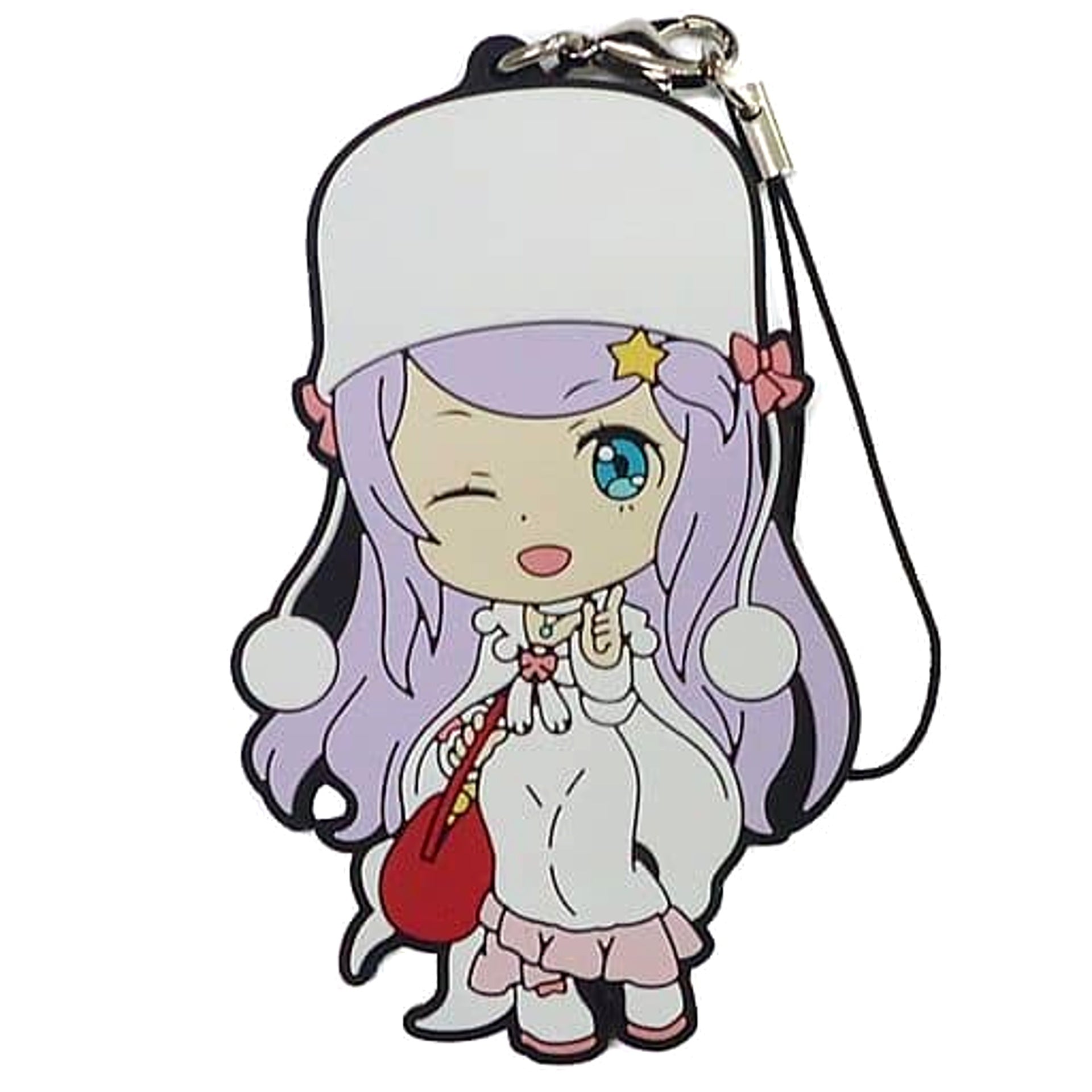 Re:ZERO -Starting Life in Another World- Anastasia Ichiban Kuji Rubber Charm Kyun Chara Illustrations Prize E Keychains [USED]