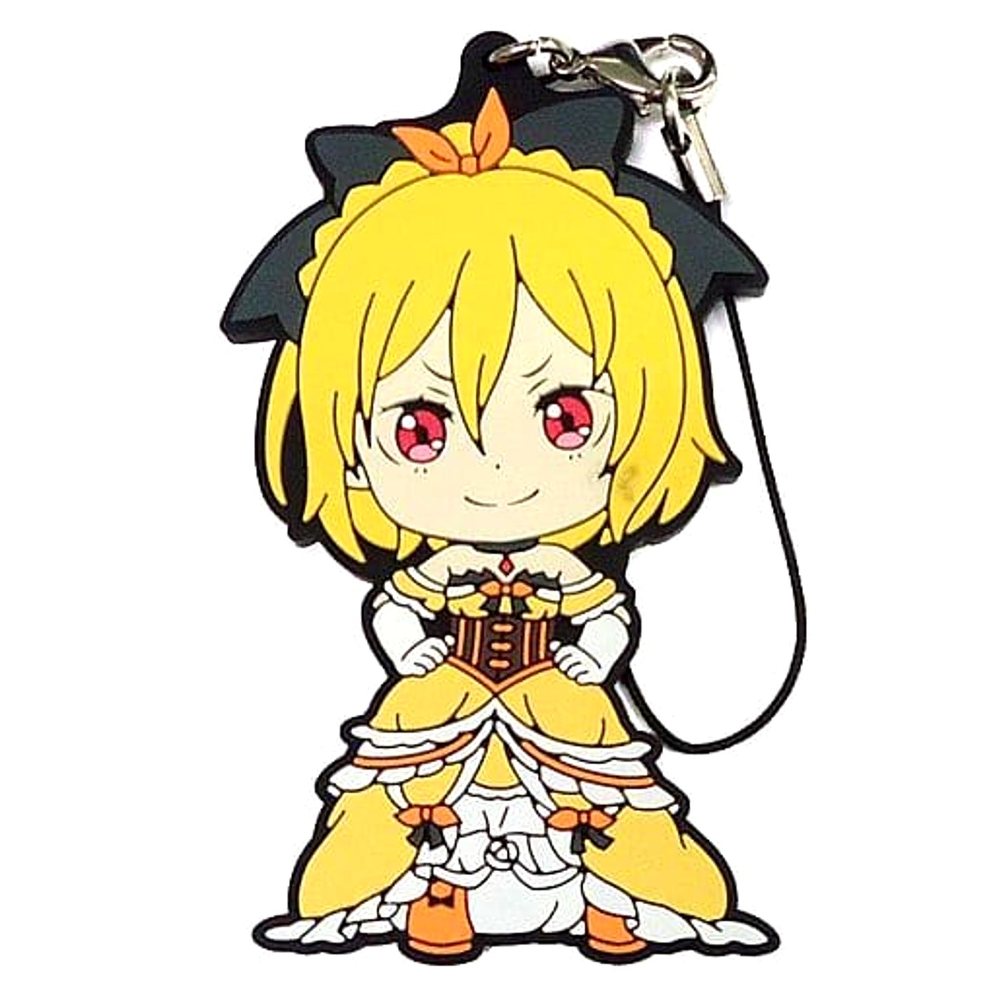 Re:ZERO -Starting Life in Another World- Felt Ichiban Kuji Rubber Charm Kyun Chara Illustrations Prize E Keychains [USED]