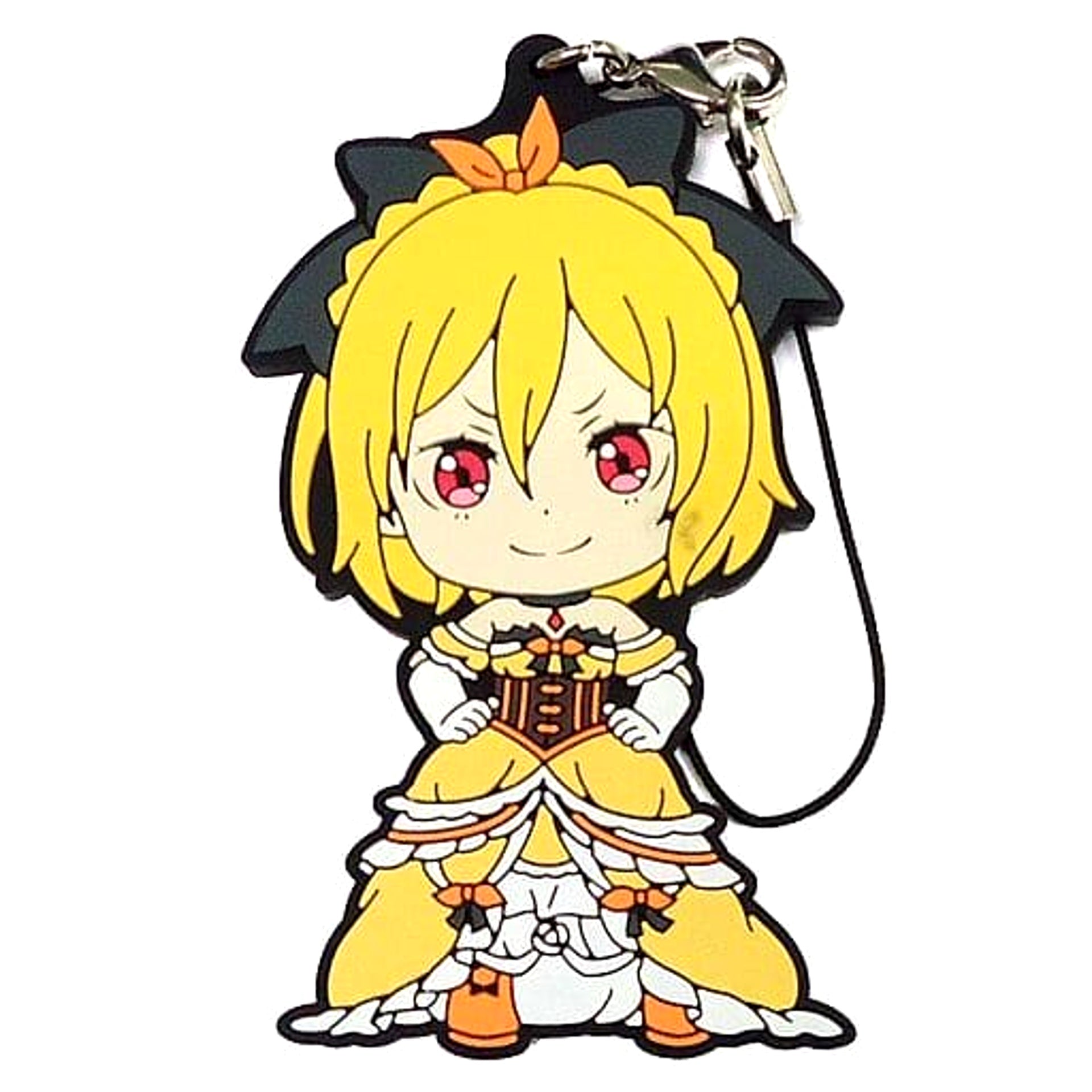 Re:ZERO -Starting Life in Another World- Felt Ichiban Kuji Rubber Charm Kyun Chara Illustrations Prize E Keychains [USED]