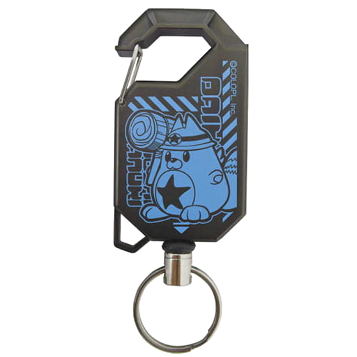 Shironeko Project Daiku Tanuki Reel Keychain Keychains [USED]
