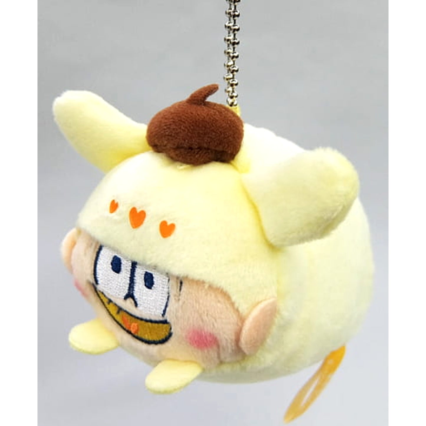 Mr. Osomatsu x Sanrio Characters Jyushimatsu Pompompurin Mochitto Mascot Mascot [USED]
